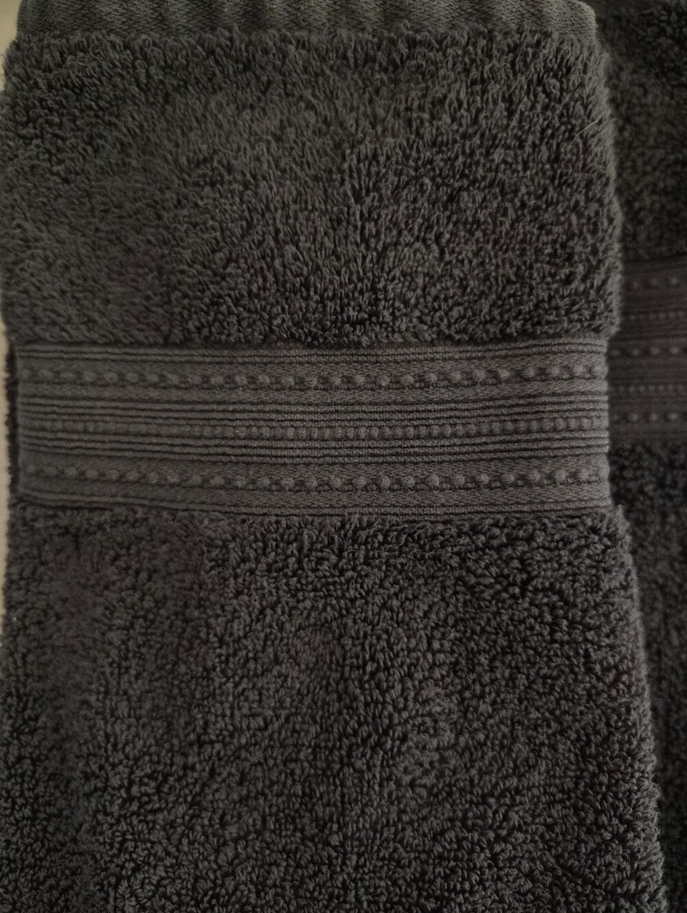 Better Homes And Gardens Charcoal Gray Bath Towel Set - Picture 2 of 5